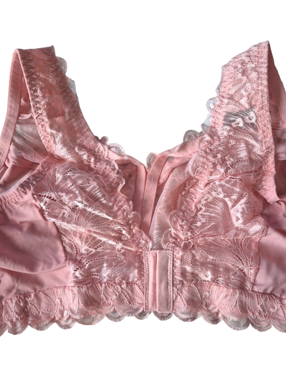 Breezies Soft Support Lace Wirefree Bras 1X Set of 3 Pastel UltimAir Romantic - Picture 5 of 8